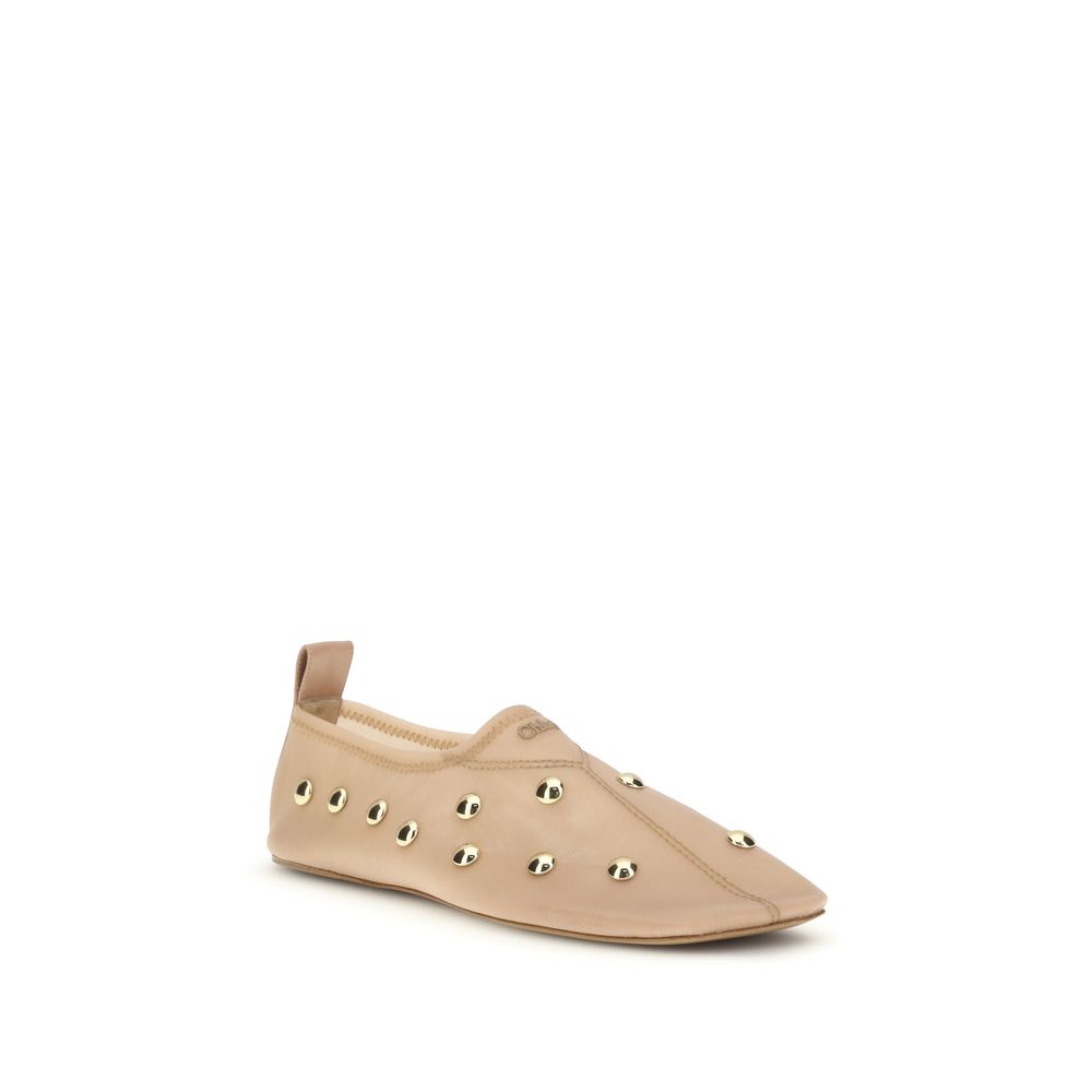 Chloé Multicolor Rita Ballerinas Oversized Flats