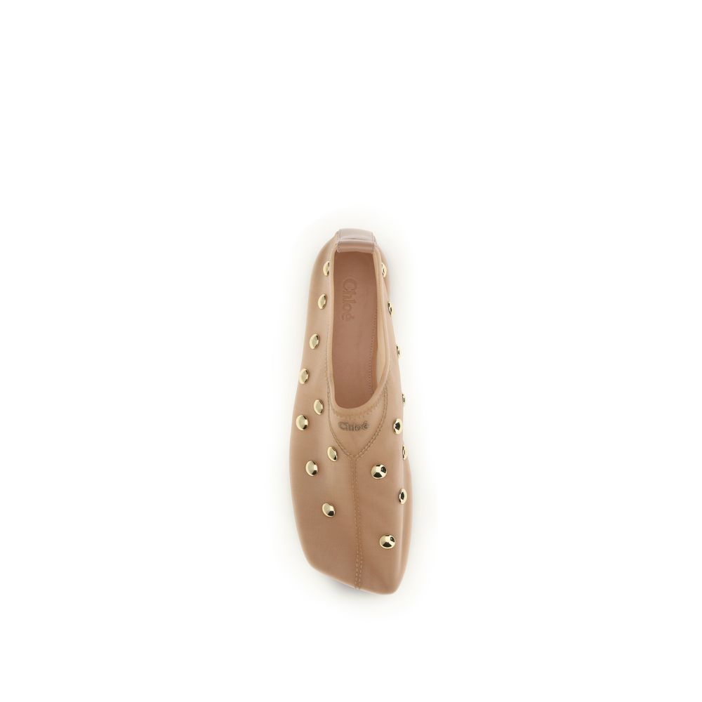 Chloé Multicolor Rita Ballerinas Oversized Flats