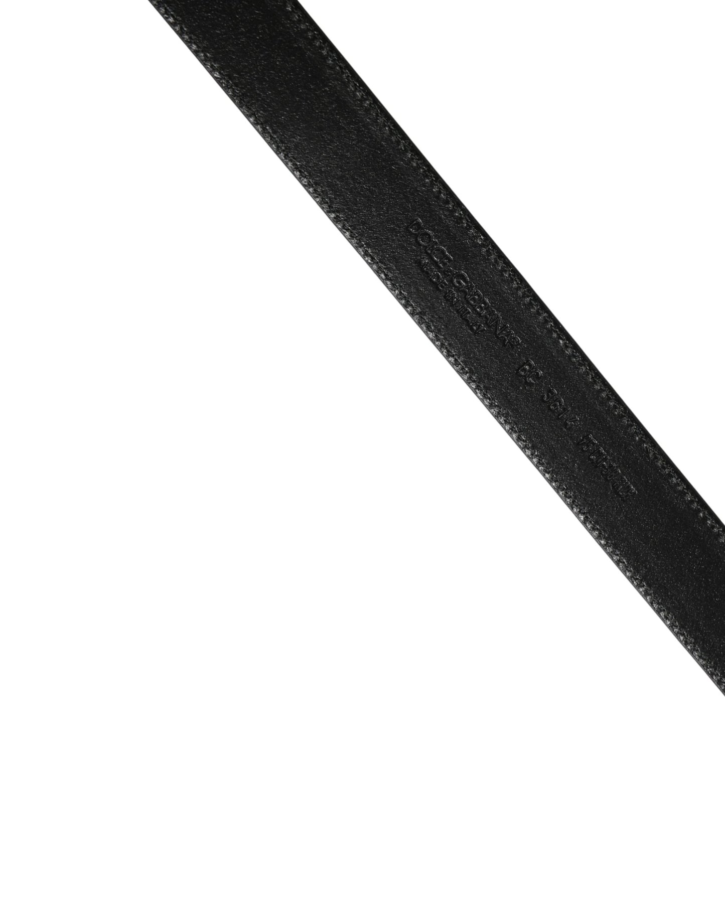 Dolce & Gabbana Men Brown Classic Leather Metal Buckle Belt Curated Luxury Accessories by Orvyn