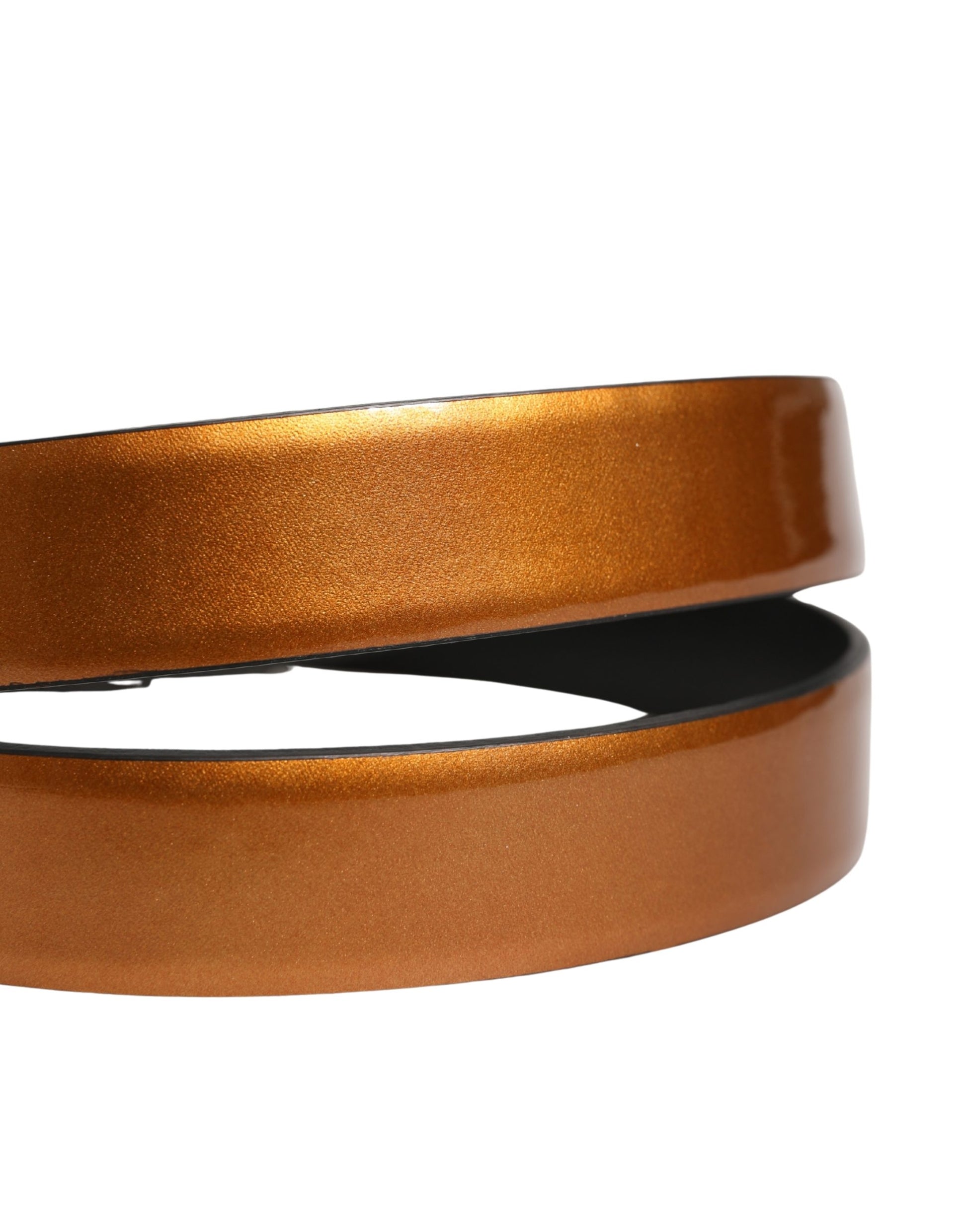 Dolce & Gabbana Men Brown Classic Leather Metal Buckle Belt Curated Luxury Accessories by Orvyn