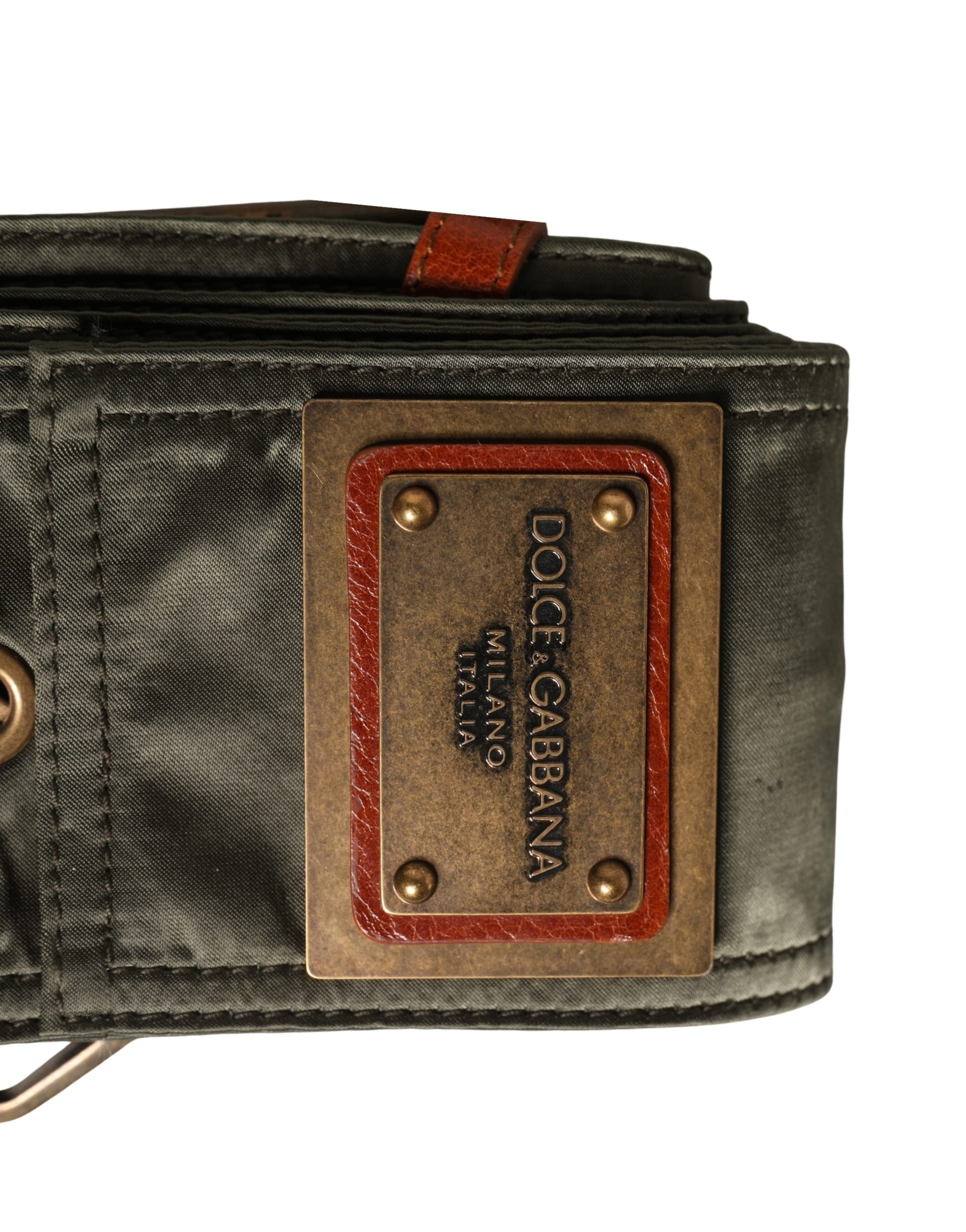 Dolce & Gabbana Men Black Wide Leather DG Metal Buckle Belt Curated Luxury Accessories by Orvyn