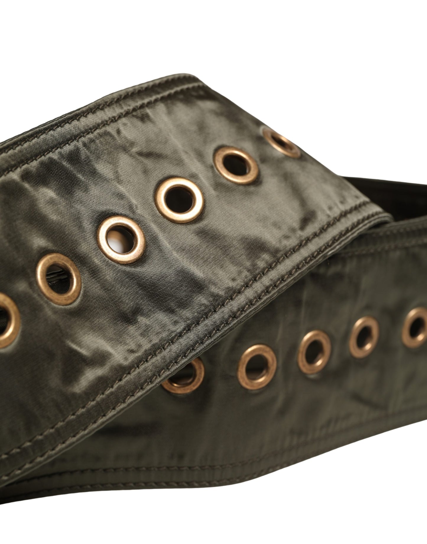 Dolce & Gabbana Men Black Wide Leather DG Metal Buckle Belt Curated Luxury Accessories by Orvyn