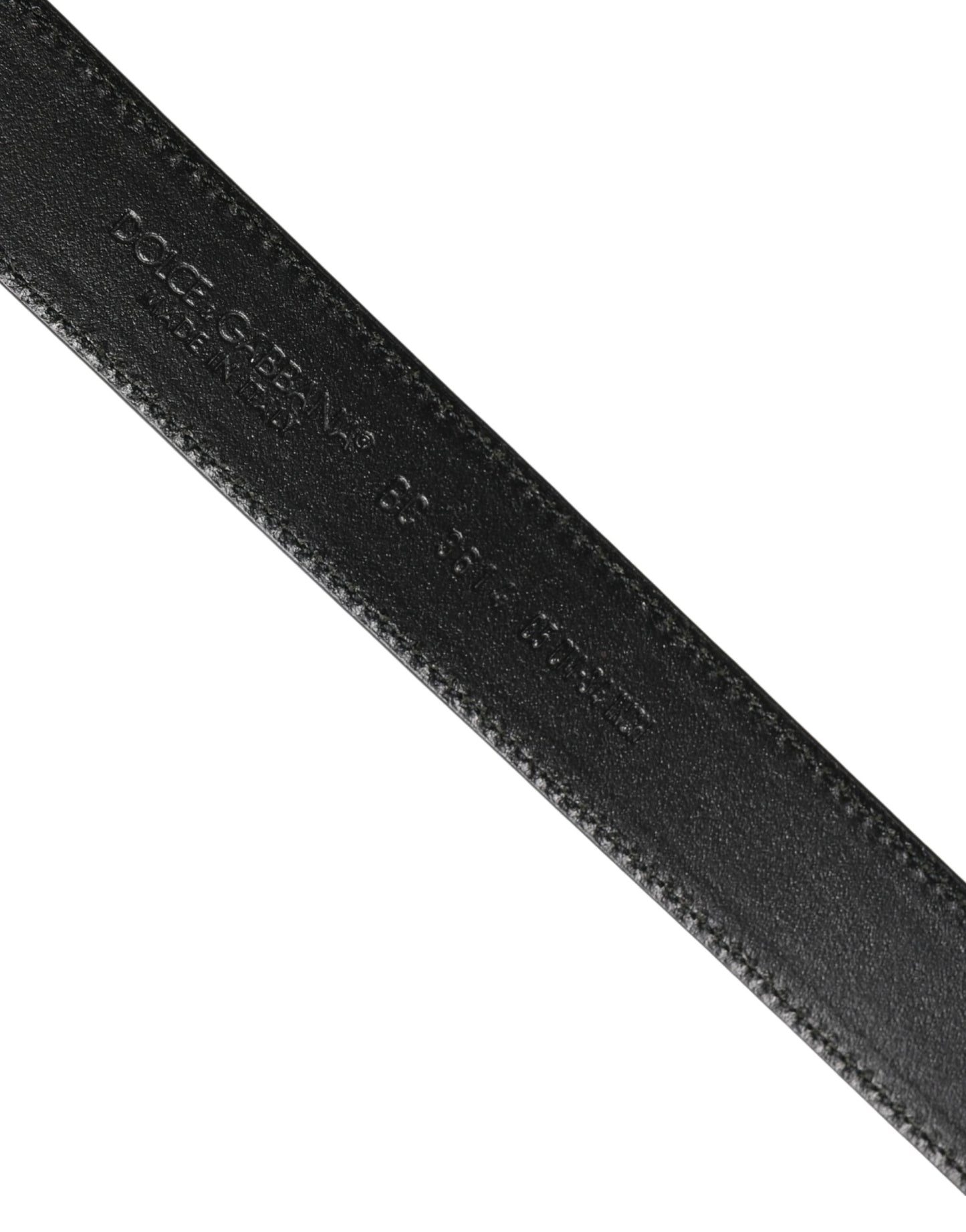 Dolce & Gabbana Men Brown Classic Leather Metal Buckle Belt Curated Luxury Accessories by Orvyn