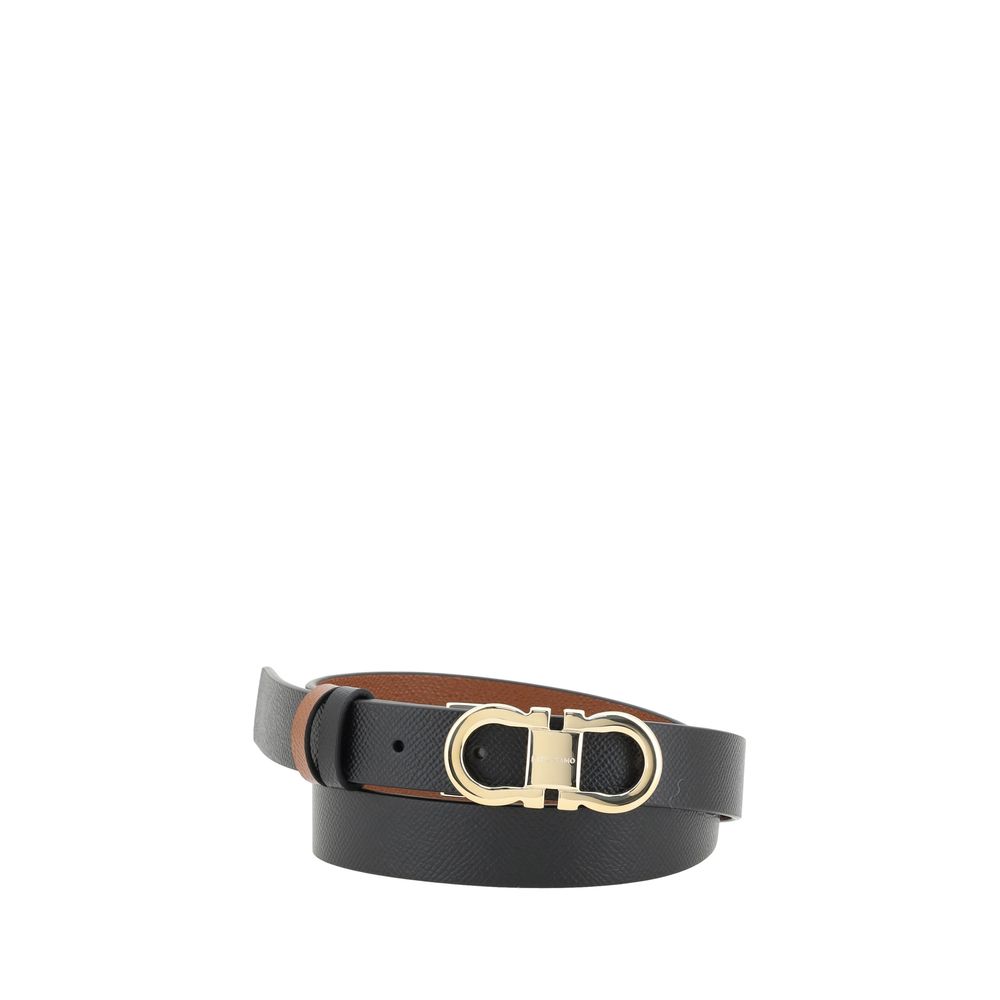 Ferragamo Multicolor Reversible Leather Belt
