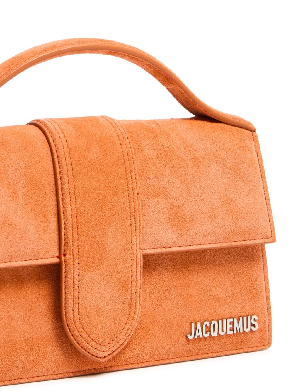 Jacquemus Terracotta Leather Le Grand Bambino Handbag Curated Luxury Accessories by Orvyn