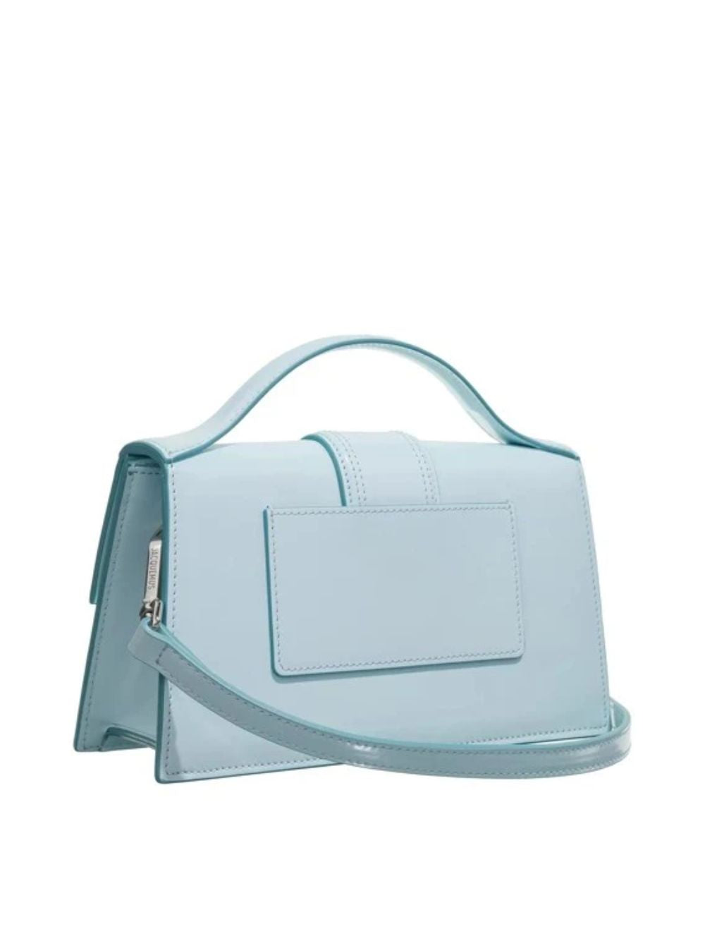 Jacquemus Pale blue Leather Le Grand Bambino Handbag Curated Luxury Accessories by Orvyn