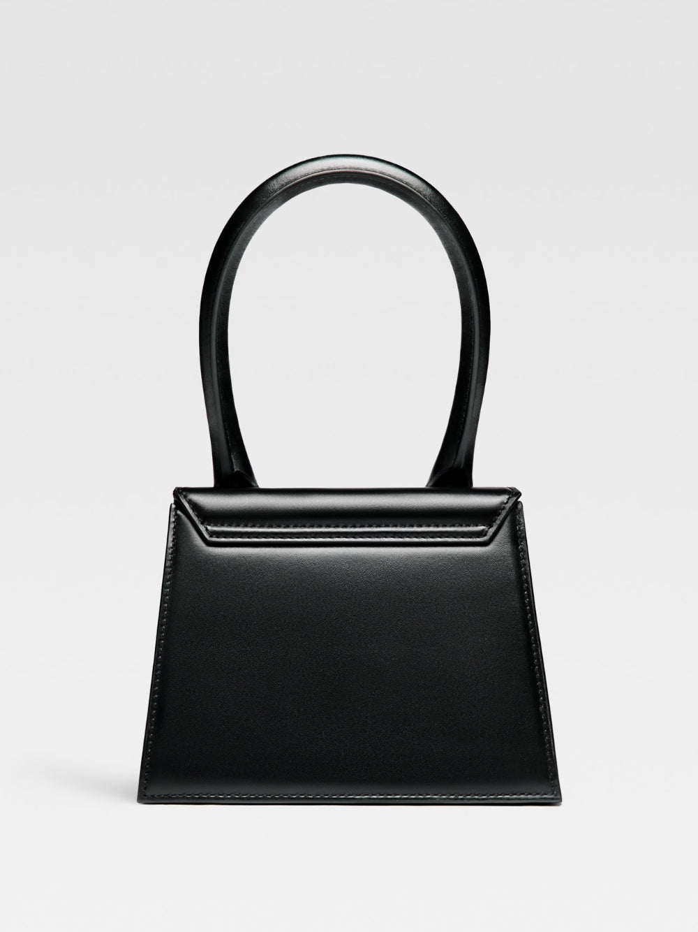 Jacquemus Black  leather Le Chiquito moyen bag Curated Luxury Accessories by Orvyn