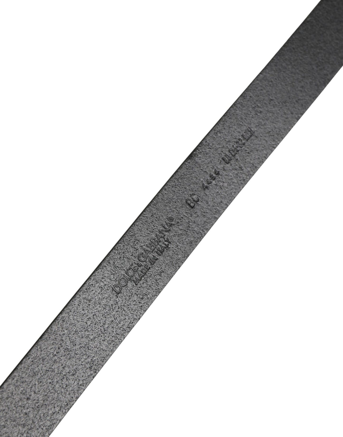 Dolce & Gabbana Men Black Classic Leather Metal Buckle Belt Curated Luxury Accessories by Orvyn