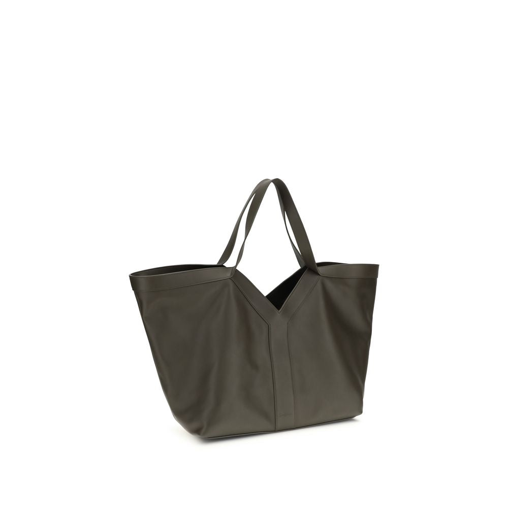 Saint Laurent Bicolor Y Shoulder Bag Curated Luxury Accessories by Orvyn