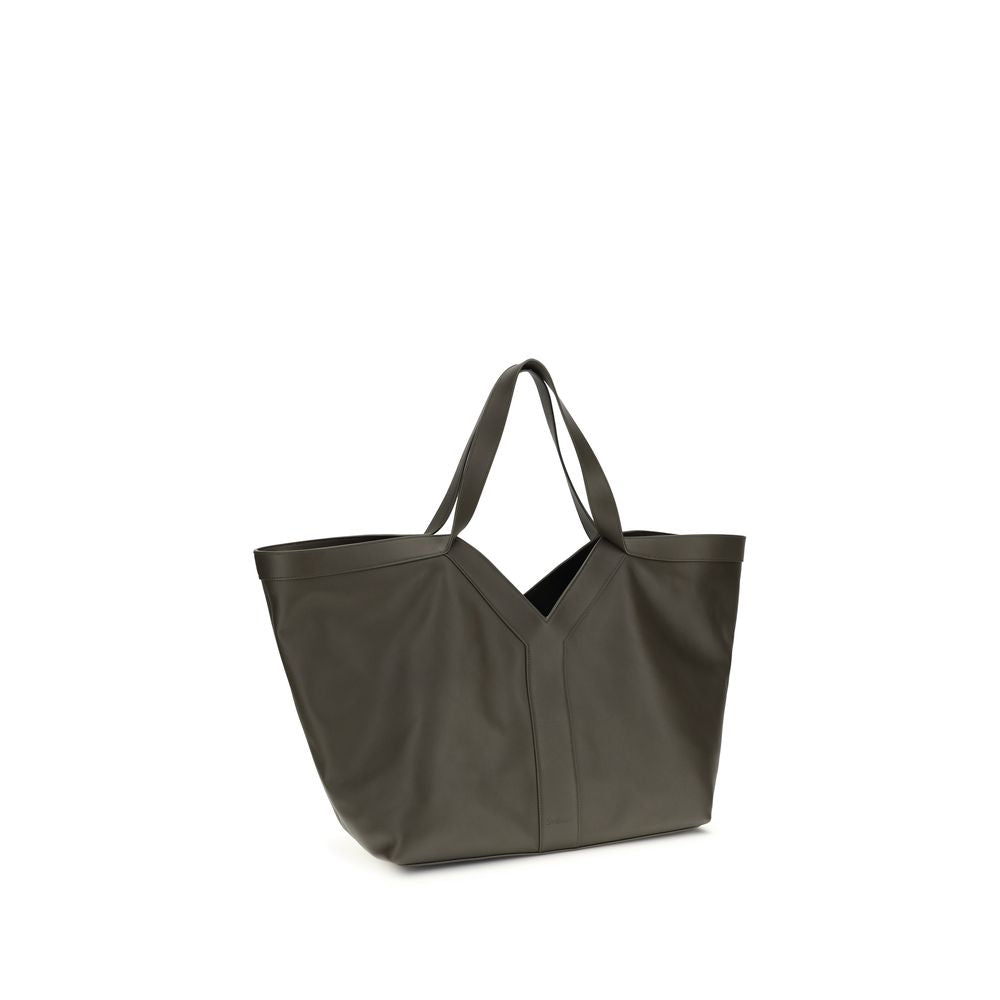 Saint Laurent Bicolor Y Shoulder Bag Curated Luxury Accessories by Orvyn