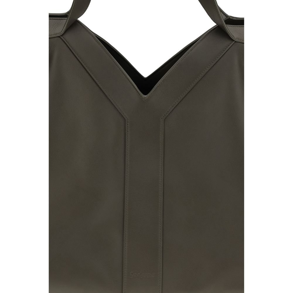 Saint Laurent Bicolor Y Shoulder Bag Curated Luxury Accessories by Orvyn