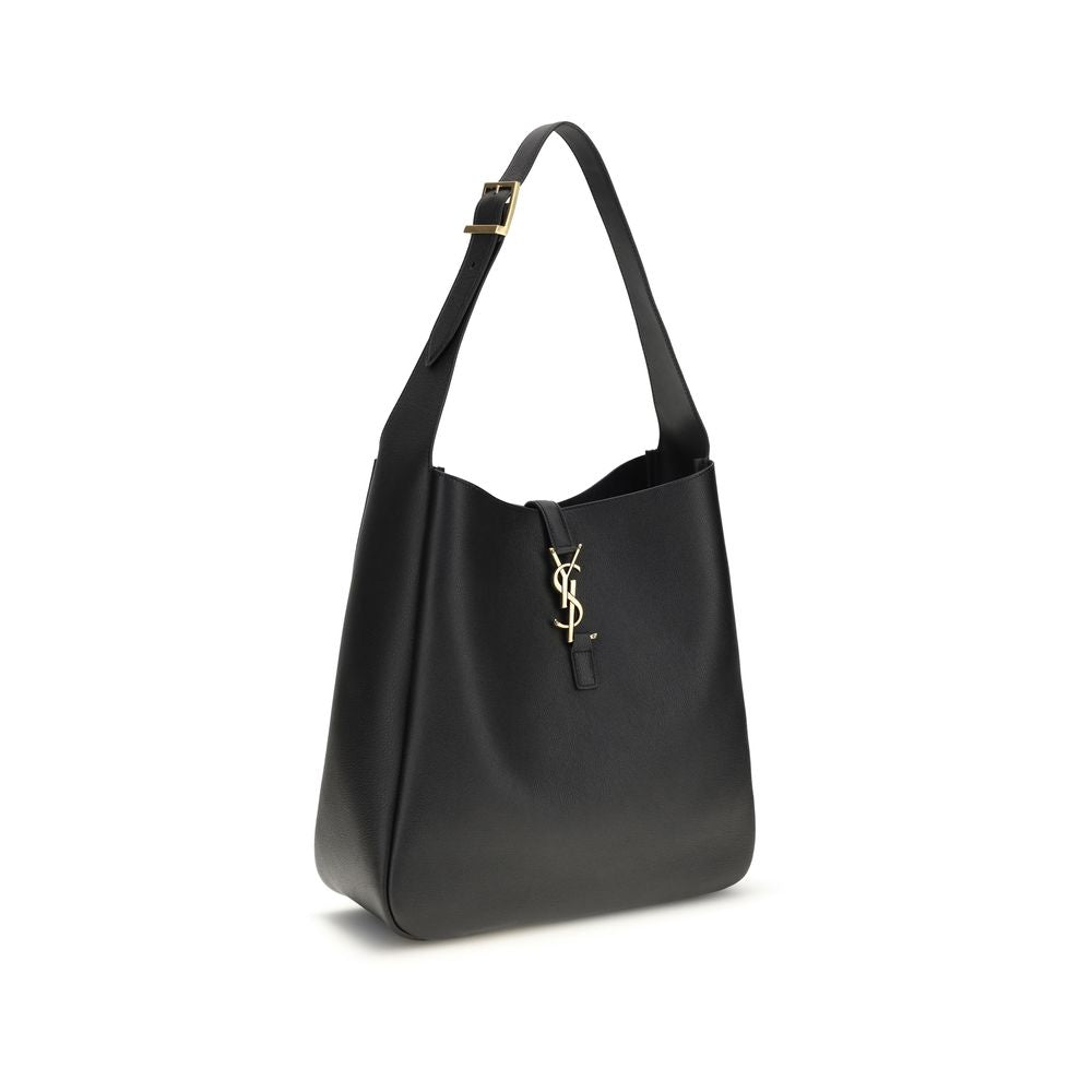 Saint Laurent Black 'Le 5 à 7' Shoulder Bag Curated Luxury Accessories by Orvyn