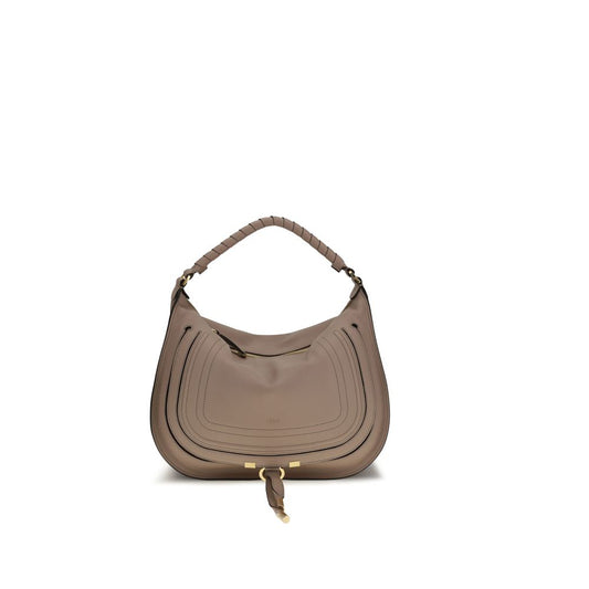 Chloé Beige Marcie Shoulder Bag
