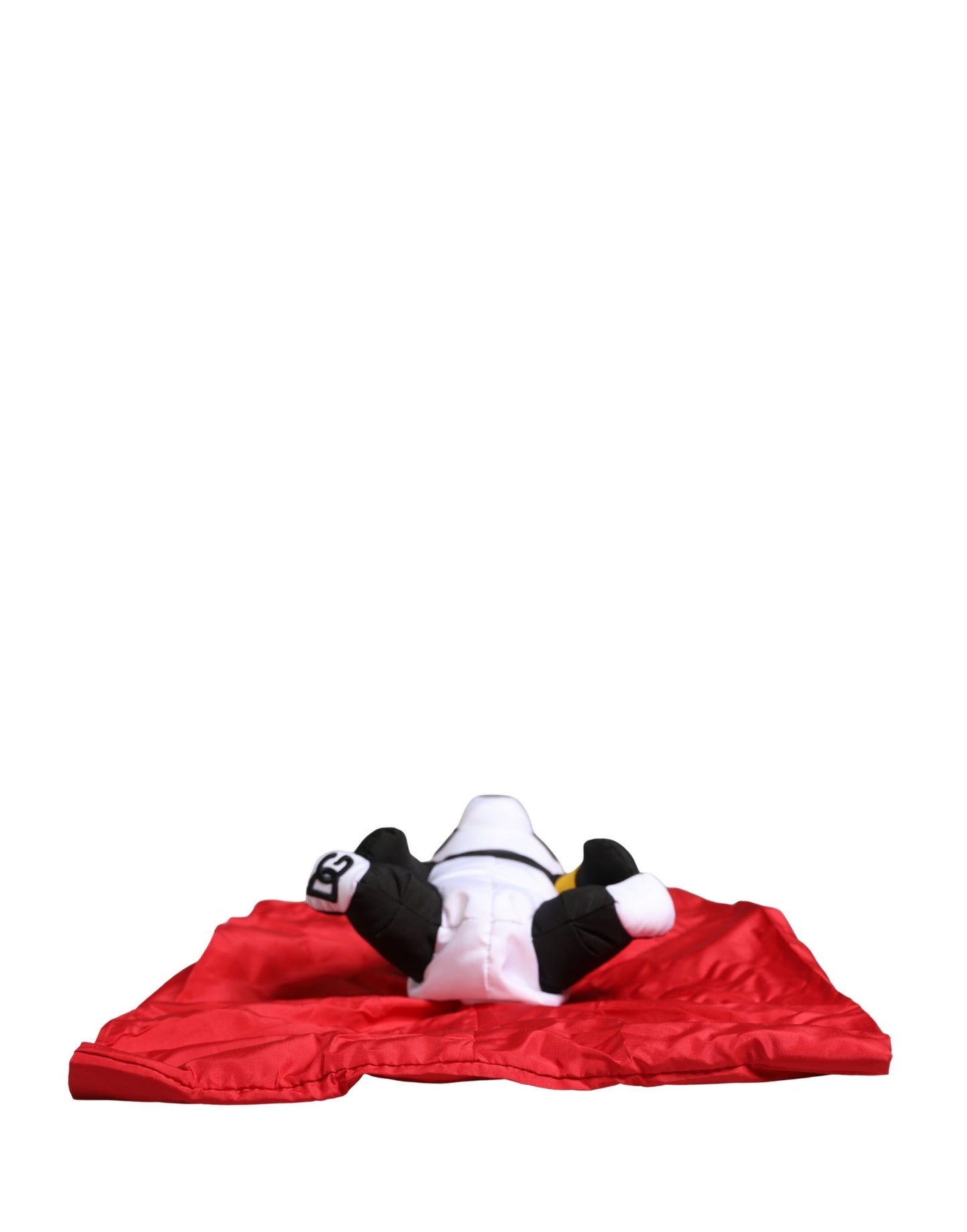 Dolce & Gabbana Men Red Polyester Panda Stuffed Ecobag Tote Borse Bag Curated Luxury Accessories by Orvyn