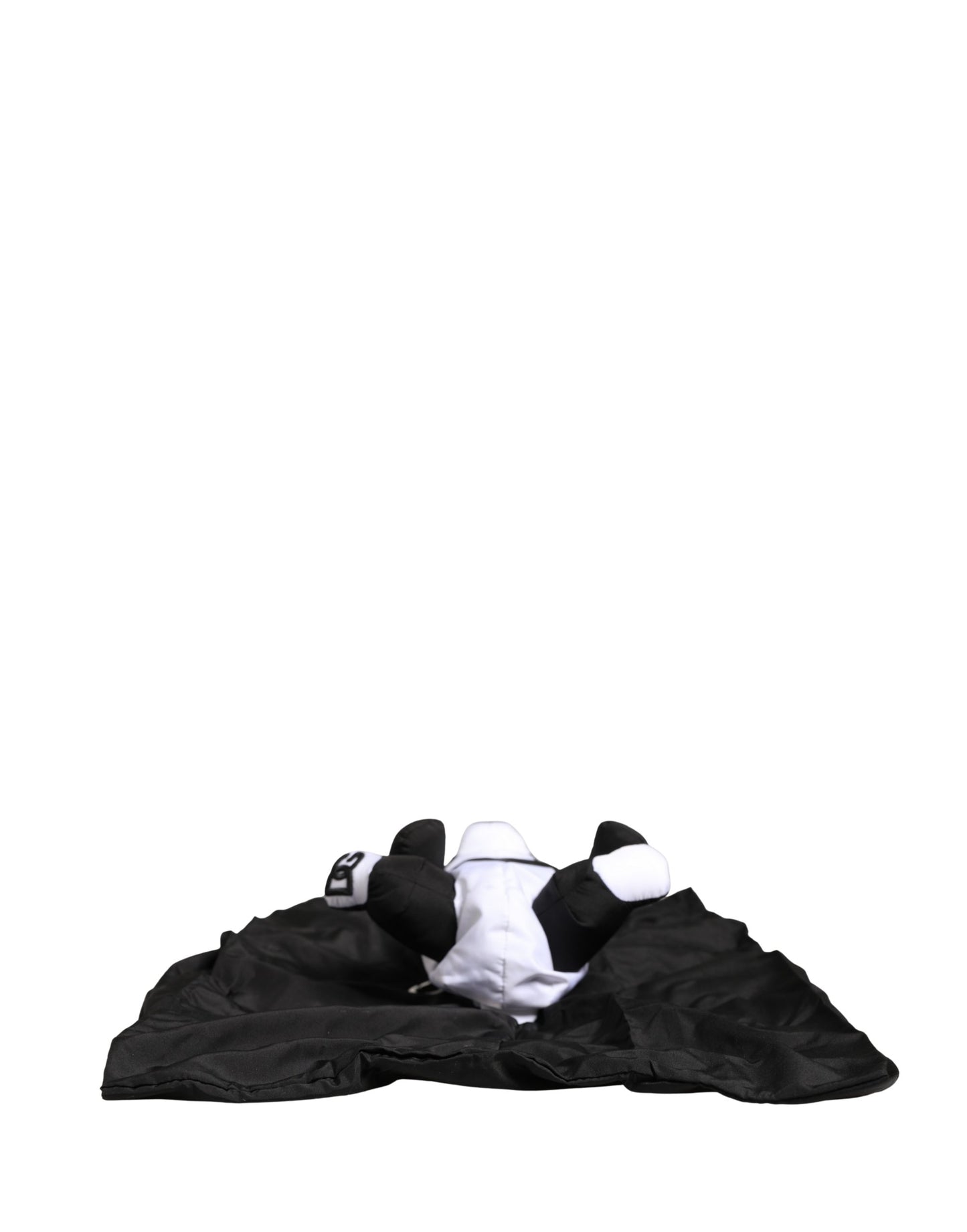 Dolce & Gabbana Men Black Polyester Panda Stuffed Ecobag Bag Curated Luxury Accessories by Orvyn