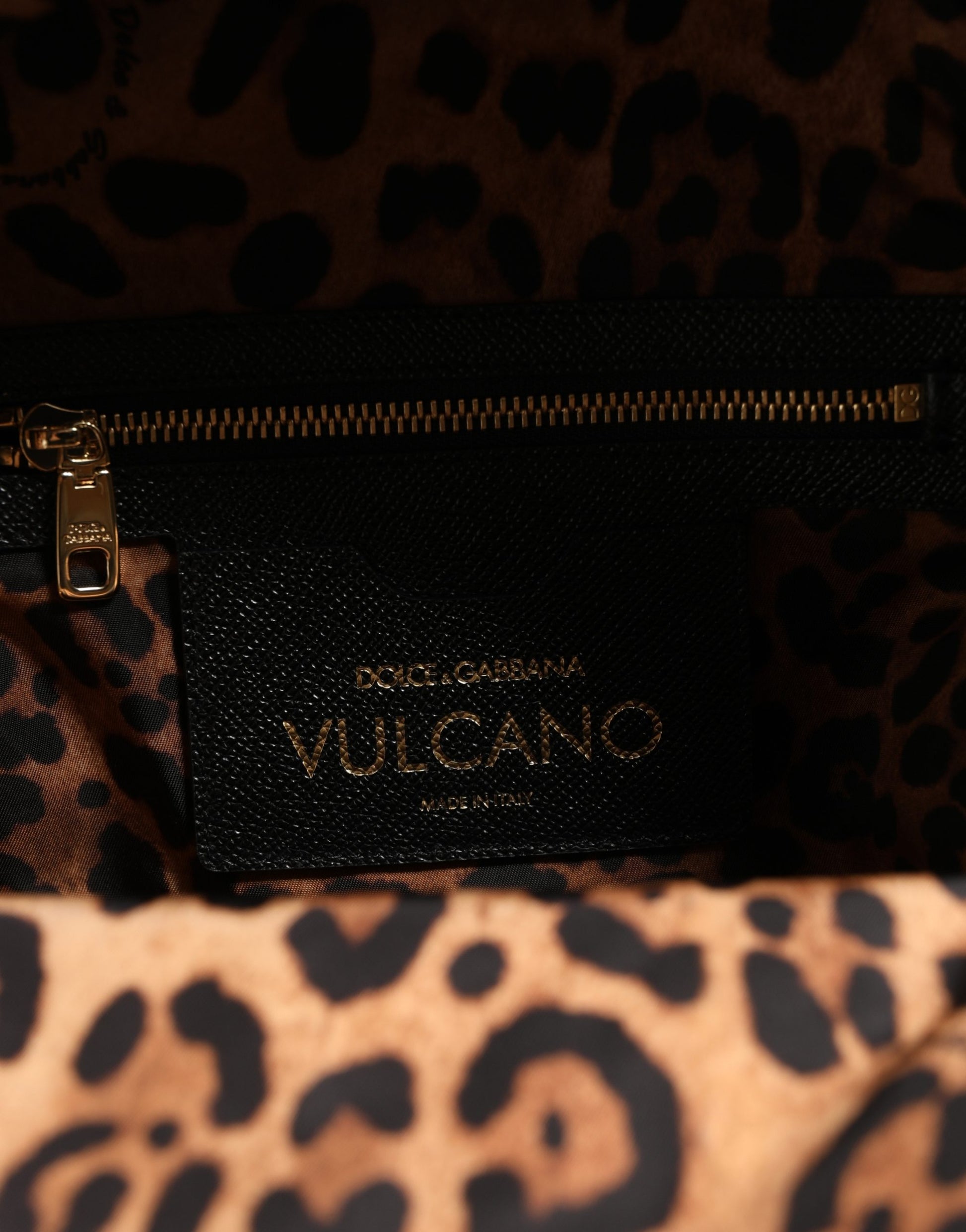Dolce & Gabbana VULCANO Black Nylon #DGFAMILY Embellished Backpack Bag Curated Luxury Accessories by Orvyn