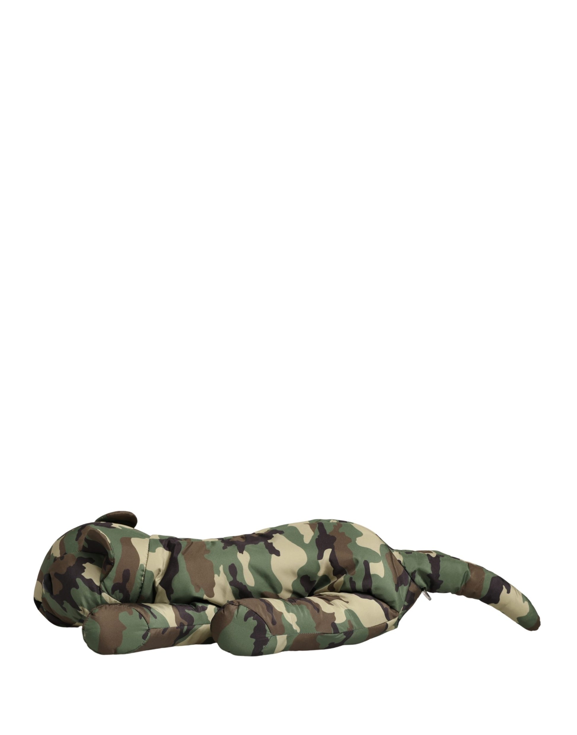 Dolce & Gabbana Multicolor Camouflage Animal Silhouette Waist Borse Bag Curated Luxury Accessories by Orvyn