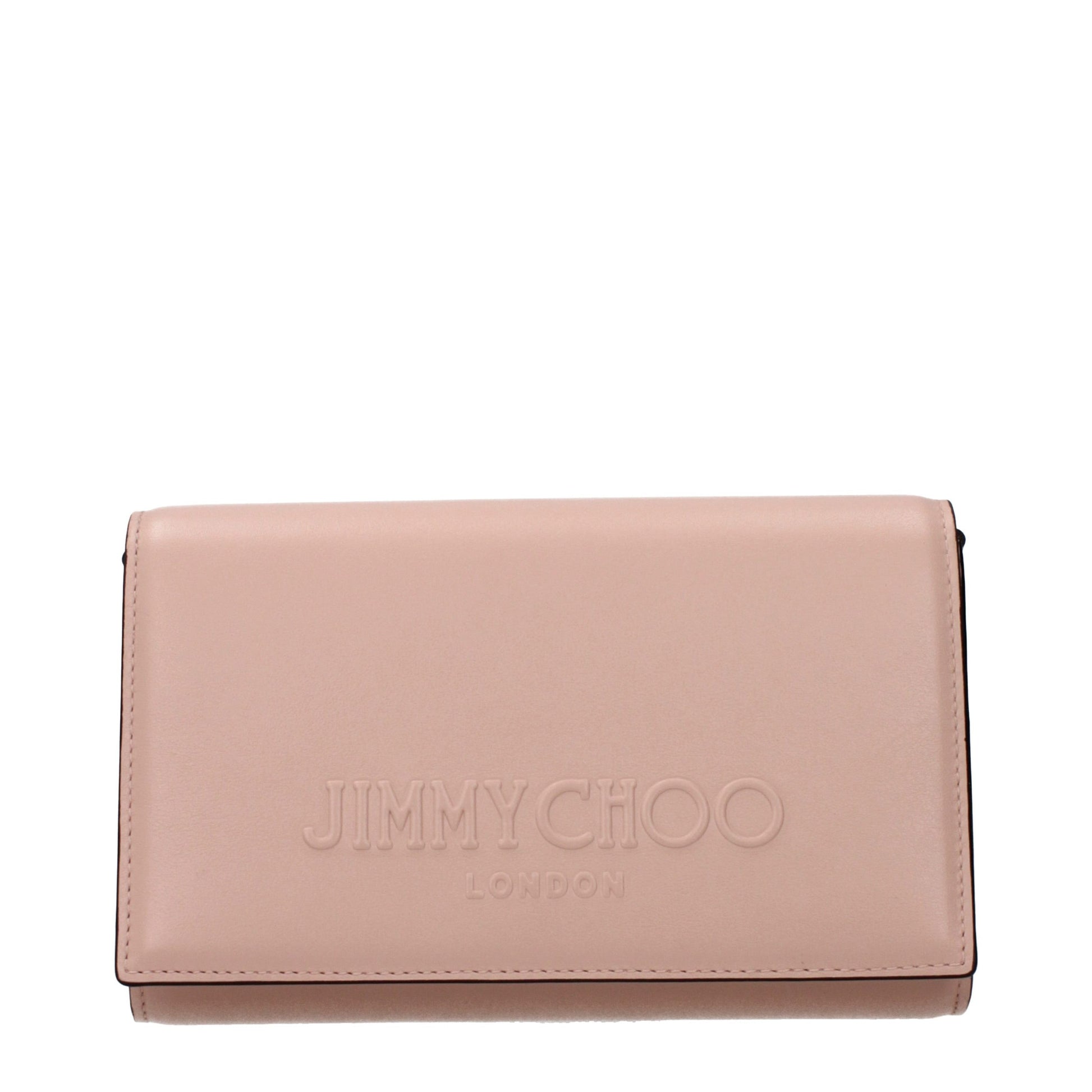 Jimmy Choo Avenue Pink Embossed Leather Crossbody Bag curated by orvyn luxury accessories