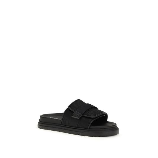 Fendi Black Polyamide Sandals Curated Luxury Accessories by Orvyn