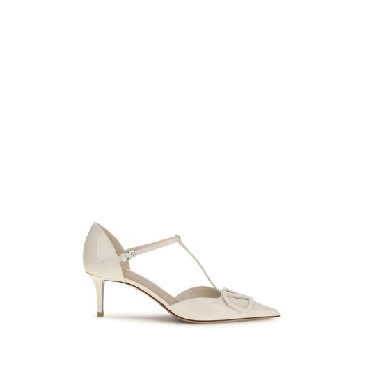 Valentino Garavani Black Calf Leather Bos Taurus High Heel Pumps Curated Luxury Accessories by Orvyn
