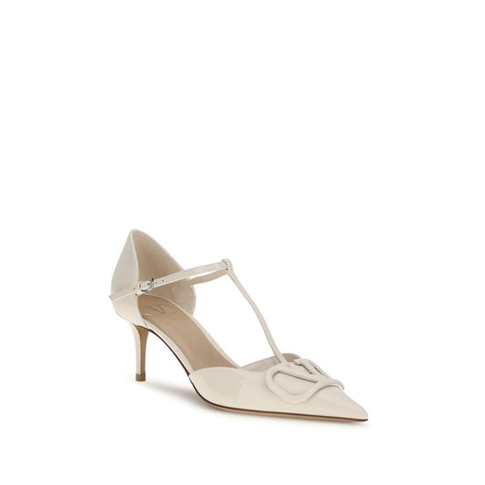 Valentino Garavani Black Calf Leather Bos Taurus High Heel Pumps Curated Luxury Accessories by Orvyn