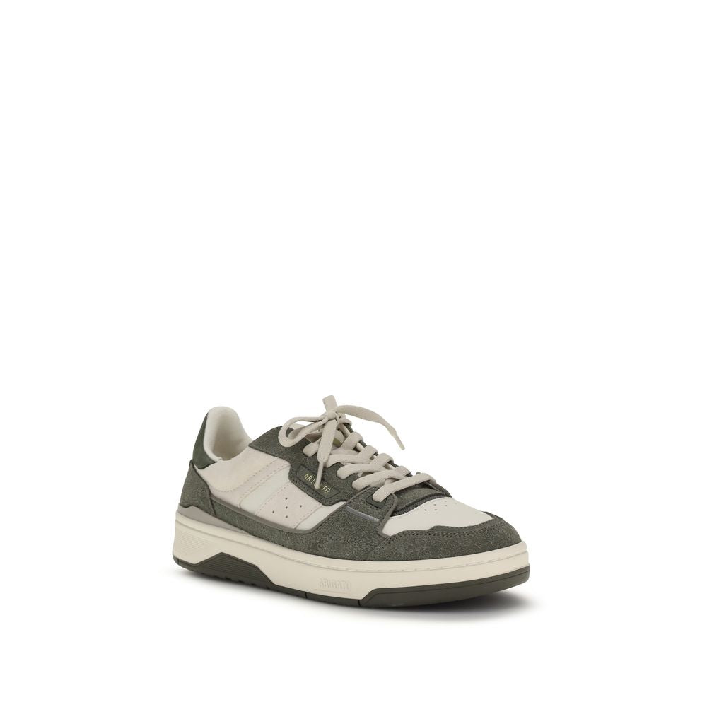 Axel Arigato Bicolor Calf Leather Bos Taurus Low Top Sneakers Curated Luxury Accessories by Orvyn