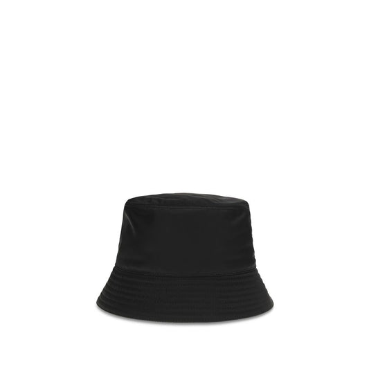 Prada Black Recycled Polyamide Bucket Hat Curated Luxury Accessories by Orvyn