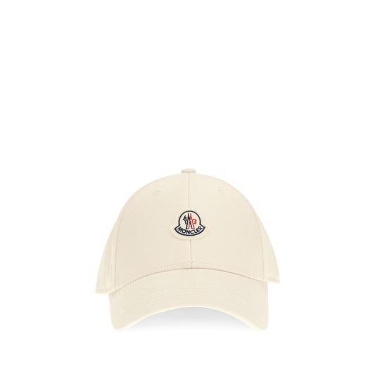 Moncler Beige Cotton Cap (Baseball Hat) Curated Luxury Accessories by Orvyn