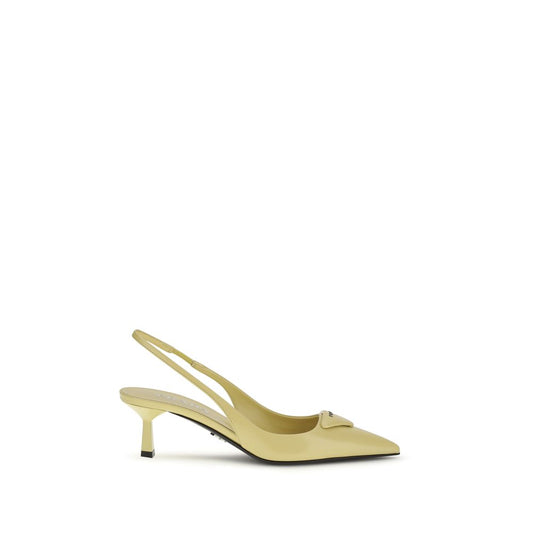 Prada Bicolor Calf Leather Bos Taurus High Heel Pumps Curated Luxury Accessories by Orvyn