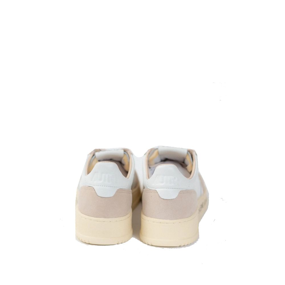 Autry White 'Low Top' Micro Sneakers weiss