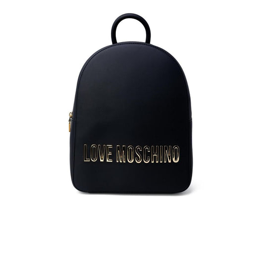 Love Moschino Black Polyethylene Backpack Curated Luxury Accessories by Orvyn