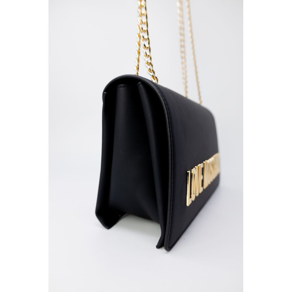 Love Moschino Black Polyethylene Handbag Curated Luxury Accessories by Orvyn