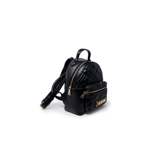 Love Moschino Black Polyethylene Backpack Curated Luxury Accessories by Orvyn