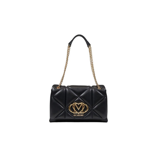 Love Moschino Black Polyethylene Handbag Curated Luxury Accessories by Orvyn