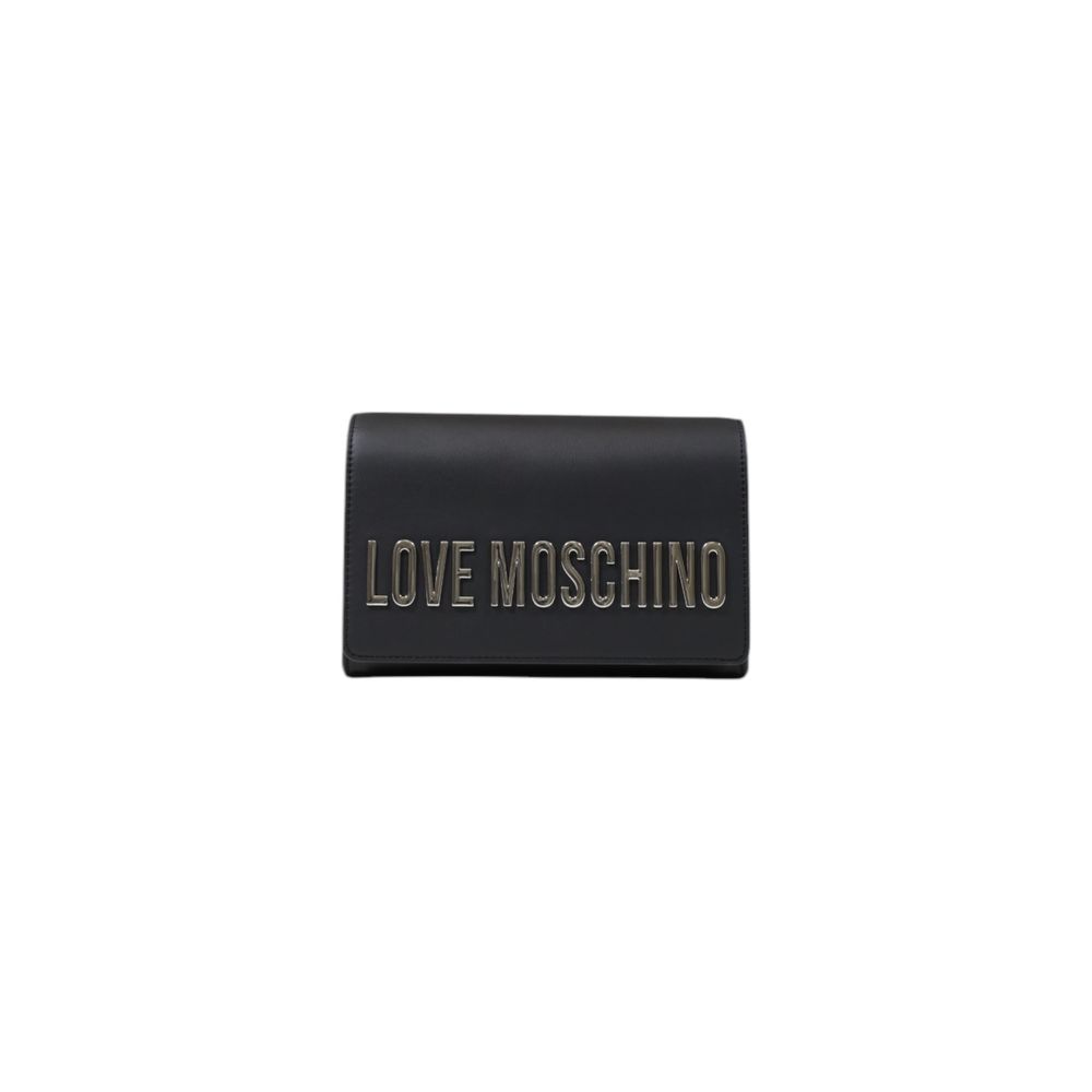 Love Moschino Black Polyethylene Handbag Curated Luxury Accessories by Orvyn