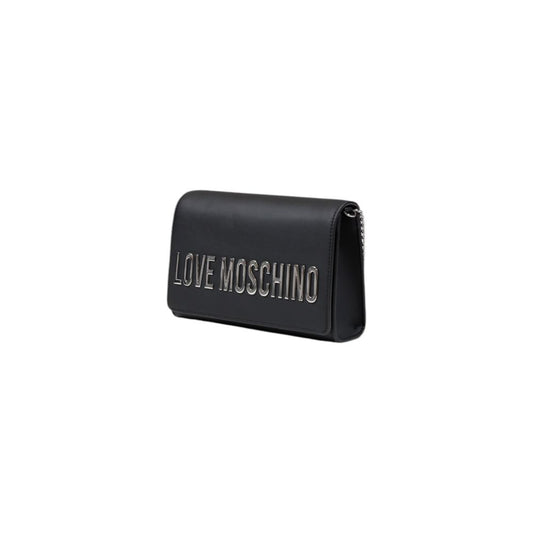 Love Moschino Black Polyethylene Handbag Curated Luxury Accessories by Orvyn