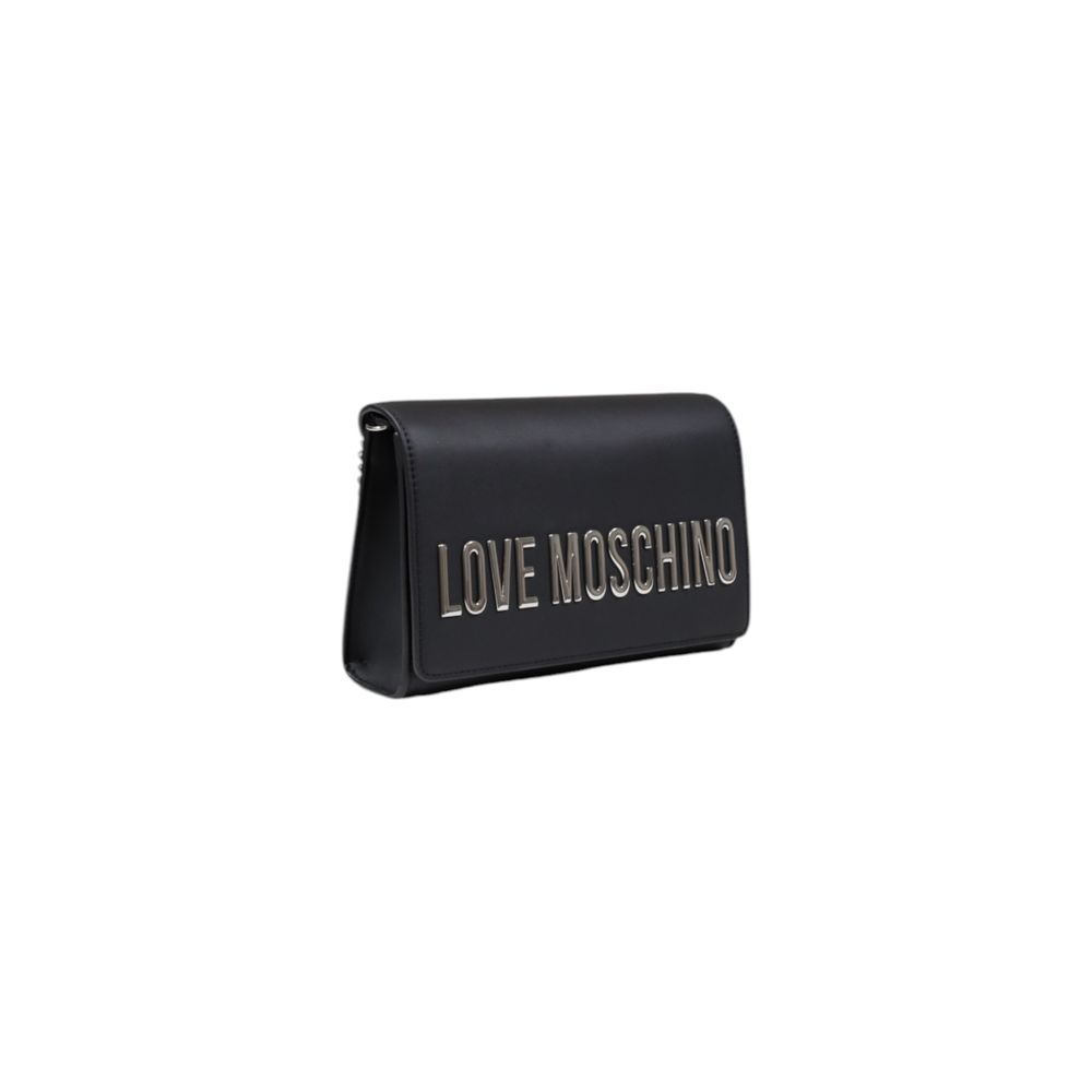Love Moschino Black Polyethylene Handbag Curated Luxury Accessories by Orvyn