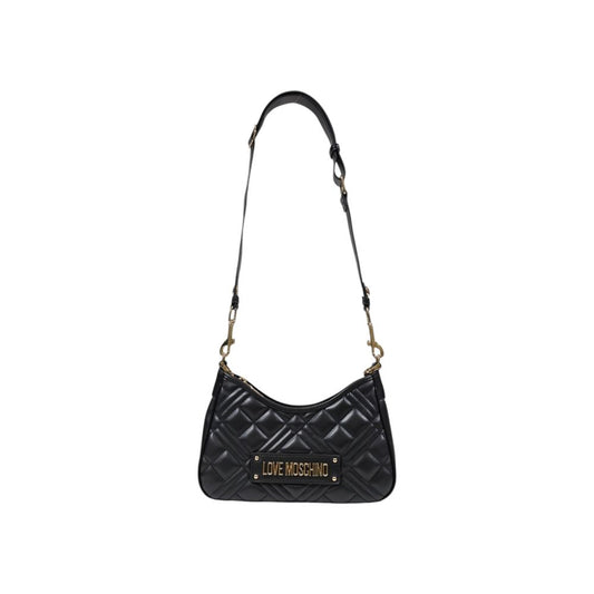 Love Moschino Black Polyethylene Handbag Curated Luxury Accessories by Orvyn