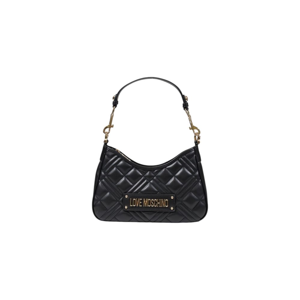 Love Moschino Black Polyethylene Handbag Curated Luxury Accessories by Orvyn