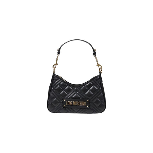 Love Moschino Black Polyethylene Handbag Curated Luxury Accessories by Orvyn