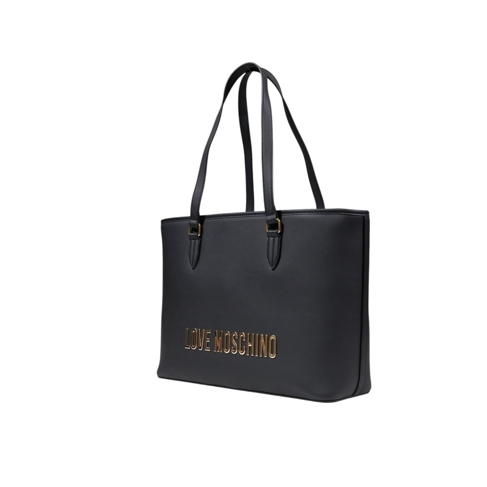 Love Moschino Bicolor Polyethylene Handbag Curated Luxury Accessories by Orvyn