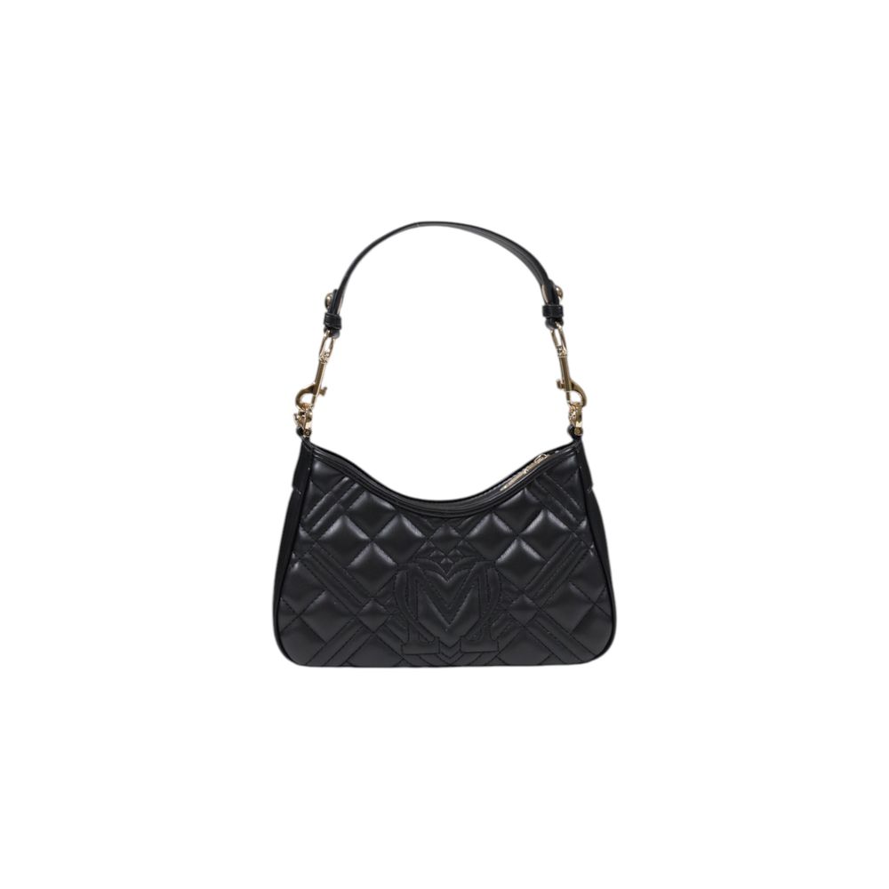 Love Moschino Black Polyethylene Handbag Curated Luxury Accessories by Orvyn