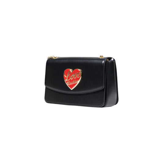Love Moschino Black Polyethylene Handbag Curated Luxury Accessories by Orvyn