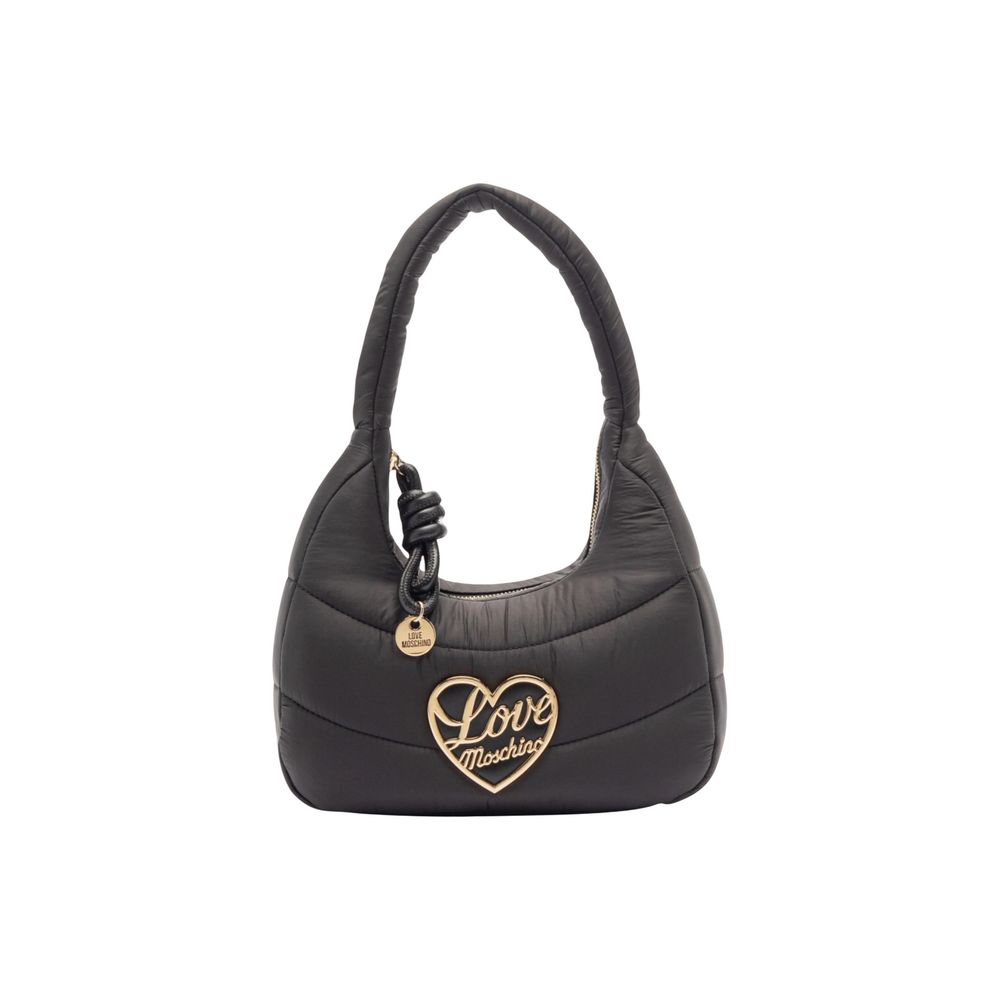 Love Moschino Black Nylon Handbag Curated Luxury Accessories by Orvyn