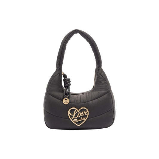 Love Moschino Black Nylon Handbag Curated Luxury Accessories by Orvyn
