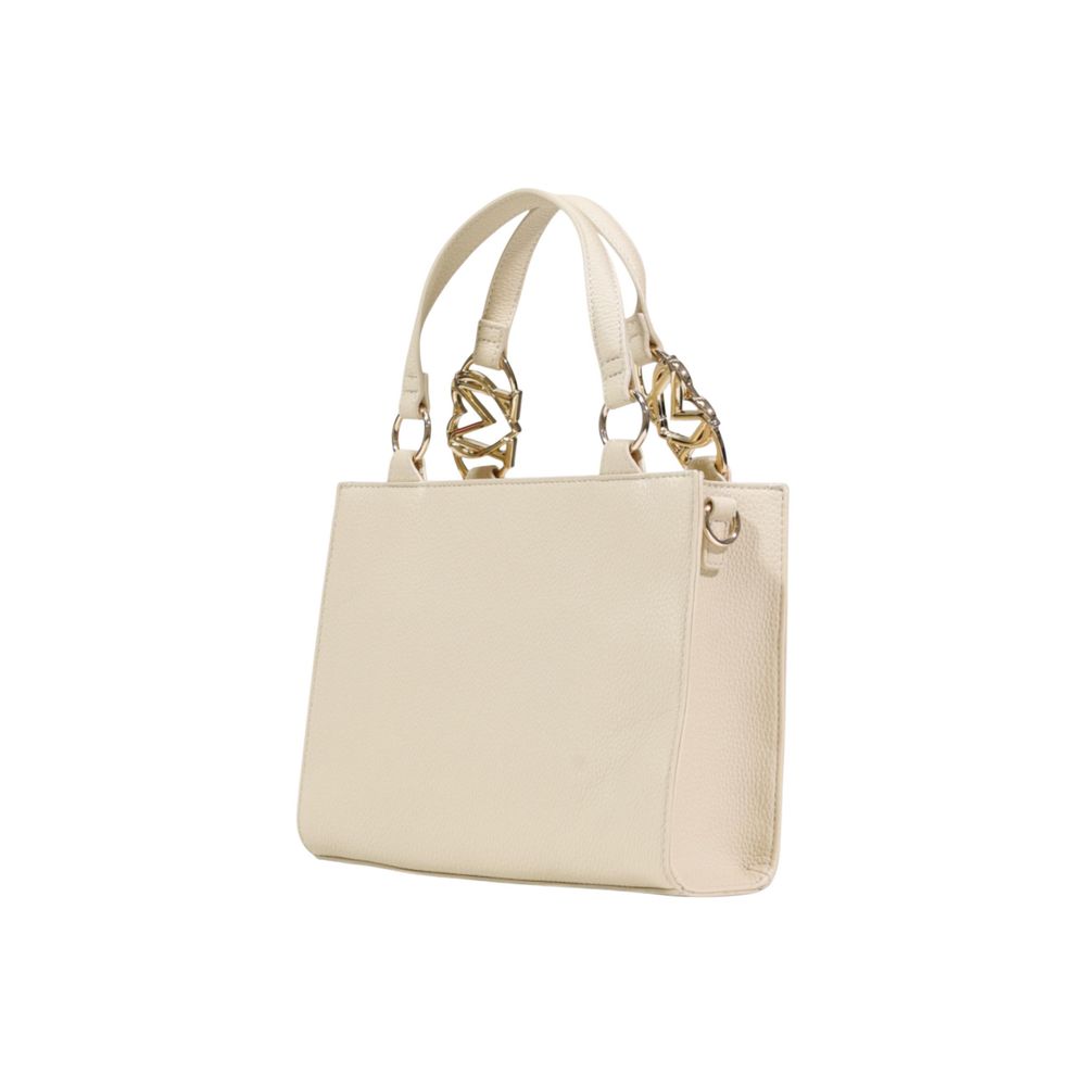 Love Moschino Beige Polyethylene Handbag Curated Luxury Accessories by Orvyn