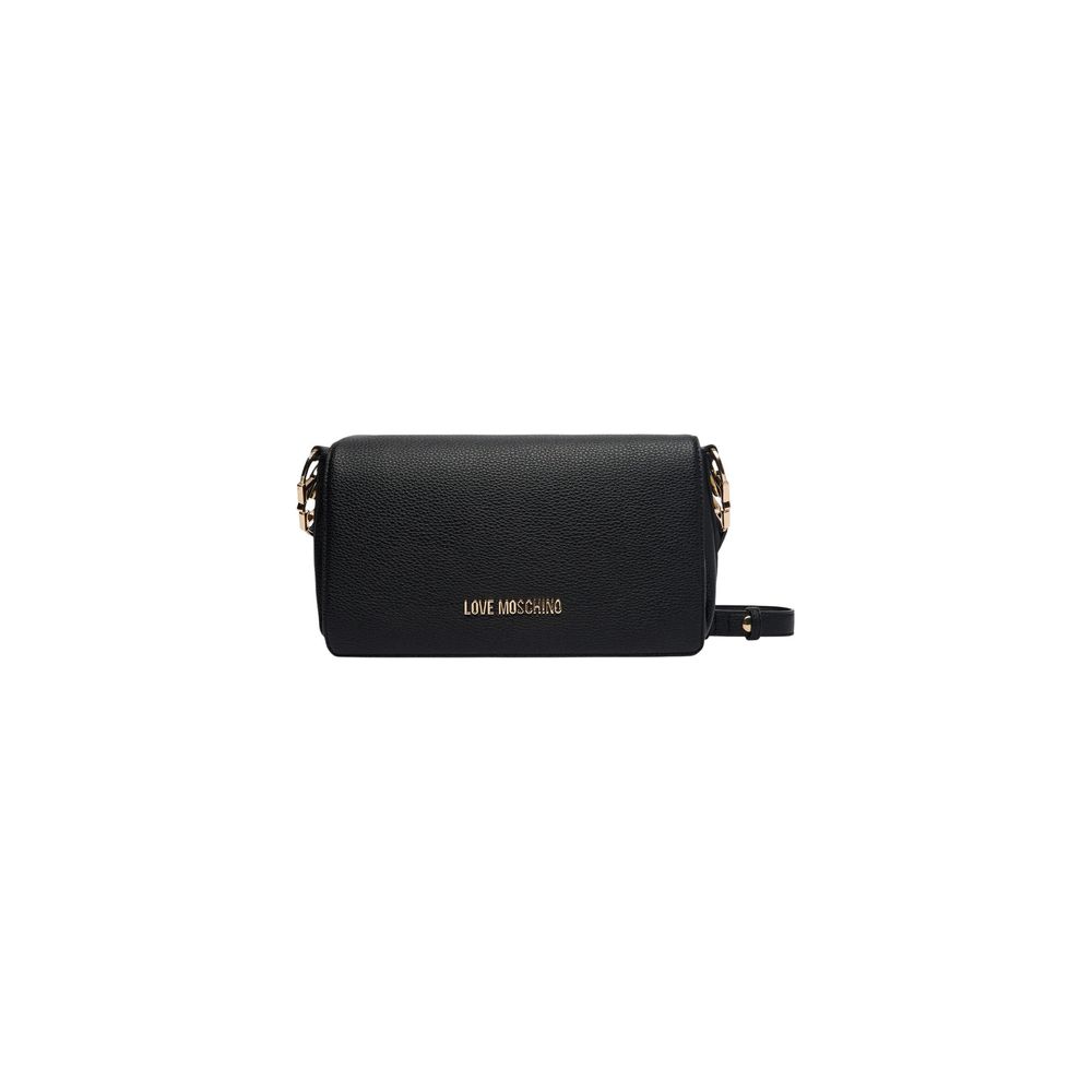 Love Moschino Black Polyethylene Handbag Curated Luxury Accessories by Orvyn