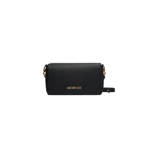 Love Moschino Black Polyethylene Handbag Curated Luxury Accessories by Orvyn