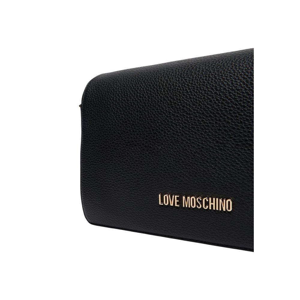 Love Moschino Black Polyethylene Handbag Curated Luxury Accessories by Orvyn