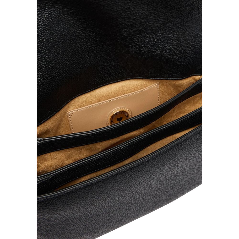 Love Moschino Black Polyethylene Handbag Curated Luxury Accessories by Orvyn